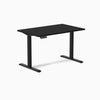 Desky single sit stand desk in black 