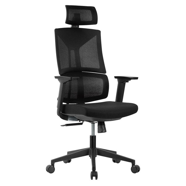 Desky Pro Adjustable High Back Mesh Chair - Desky Commercial