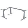 Desky Sit Stand L-Shape Desk Frame Grey - Desky