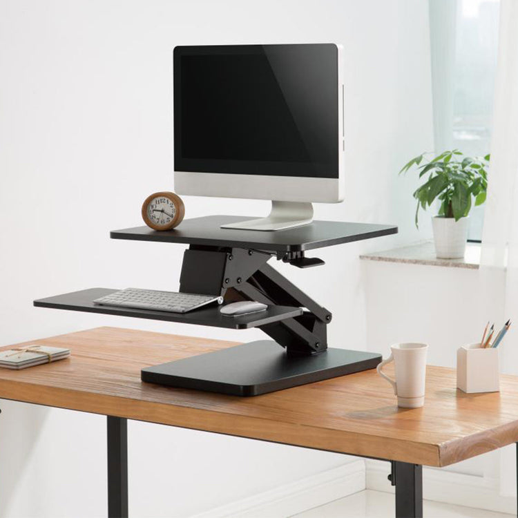 compact standing desk converter