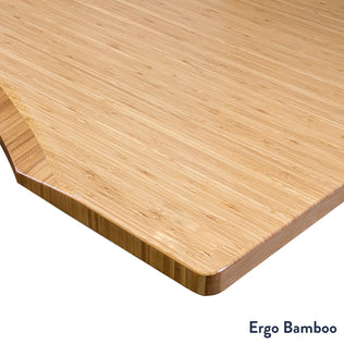 Desky Bamboo Ergo Edge Desktop